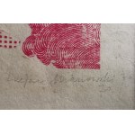 Lucjan Mianowski (1933-2009), Spacer na różowej łące, 1970