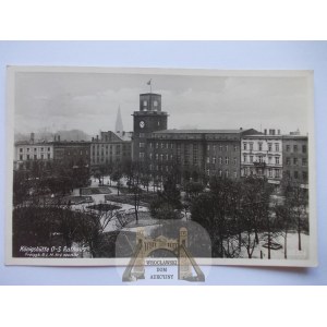 Chorzów, ratusz, 1944