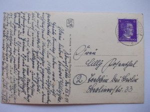 Chorzow, city hall, 1944