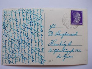 Gliwice, Gleiwitz, railway station, 1943