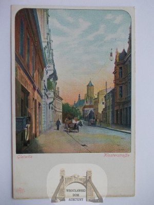 Gliwice, Gleiwitz, Klasztorna Street, ca. 1900