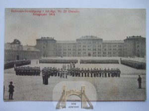 Gliwice, Gleiwitz, barracks, 1914