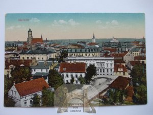 Gliwice, Gleiwitz, panorama, circa 1920.