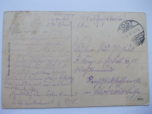Toszek, Toast, castle, 1917