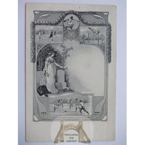 Piekary Śląskie, VI Okręgowe Święto Gimnastyczne, 1910