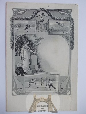 Piekary Slaskie, 6th District Gymnastics Celebration, 1910