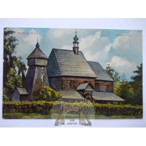 Bytom, Beuthen, kościół drewniany, 1914