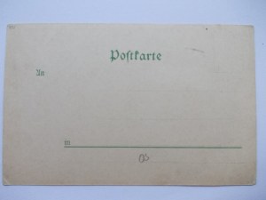 Bytom, Beuthen, city plan, ca. 1900.