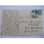 Bytom, Beuthen, ulica Dworcowa, 1909