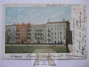 Bytom, Beuthen, Kaiserplatz, 1901