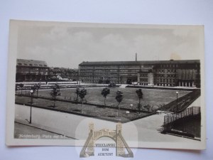 Zabrze, Hindenburg, SA Square, circa 1940.