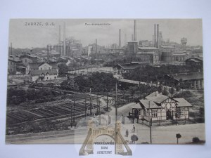 Zabrze, Donnersmarck Steelworks, 1913