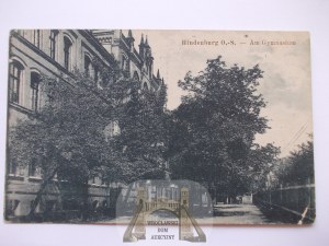 Zabrze, Hindenburg, gymnasium, ca. 1920
