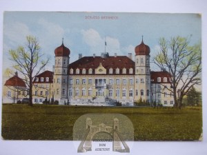 Brynek near Tarnowskie Góry, palace, circa 1920.