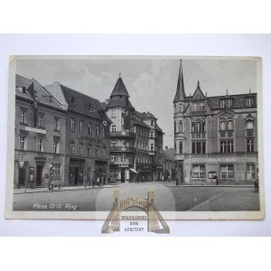 Pszczyna, okupacja, rynek, 1942