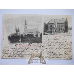 Mikołów, Nicolai, klasztor, kościół, 1900