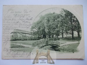 Racibórz, Ratibor, city park, 1901