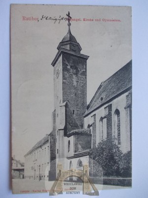 Racibórz, Ratibor, Evangelical church, 1908