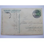 Mysłowice, Myslowitz, trójkąt 3 cesarzy, cesarze, 1909