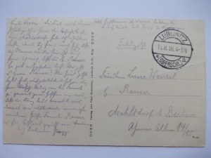 Lubliniec, barracks, 1916