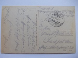 Herby near. Lubliniec, train station, border, border patrol, 1917