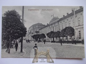 Częstochowa, Polonia Hotel, ca. 1916