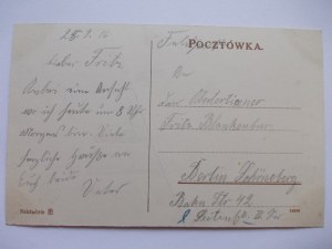 Częstochowa, Polonia Hotel, ca. 1916
