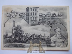 Czestochowa, panorama, monastery, Father Kordecki, ca. 1910