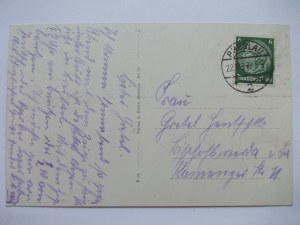 Opole, Oppeln, park, 1937