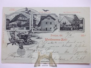 Prószków near Opole, forester's lodge, 1901