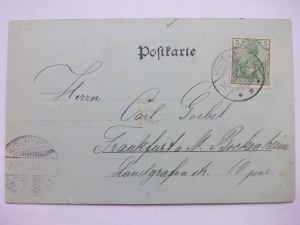 Prószków near Opole, forester's lodge, 1901