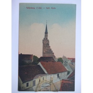 Niemodlin, Falkenberg, kościół, ok. 1920