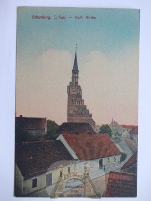 Niemodlin, Falkenberg, church, ca. 1920