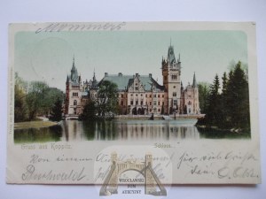 Kopice near Grodkow, palace, 1905