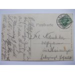 Brzeg, Brieg, Dom Niemiecki, wnętrze, bilard, 1908