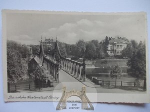 Shore, Brieg, bridge, 1942