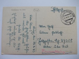 Shore, Brieg, flood, 1943