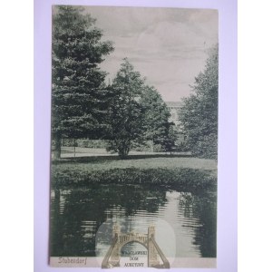 Izbicko k. Strzelce Opolskie, park, 1913