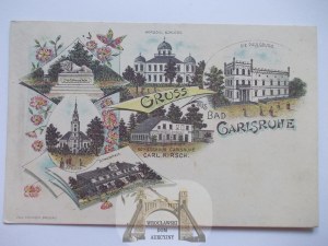 Peace, Carlsruhe, lithograph, 1897