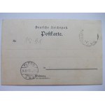 Pokój, Carlsruhe, litografia, 1897