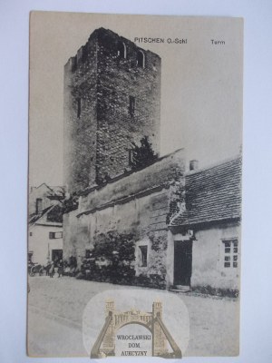 Byczyna, Pitschen, tower, ca. 1920
