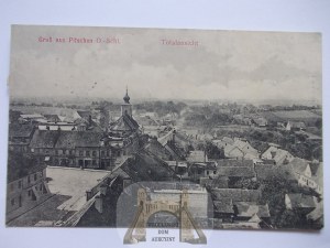 Byczyna, Pitschen, panorama, 1913