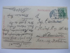 Byczyna, Pitschen, panorama, 1913