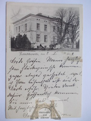 Roszkowice near Kluczbork, palace, 1902