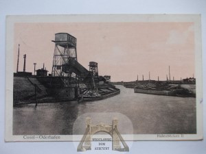 Kozle, Cosel, port, 1919