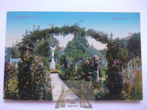 Kędzierzyn Koźle - Slawęcice, rose garden, 1911