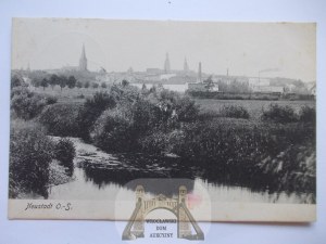 Prudnik, Neustadt, panorama, 1906