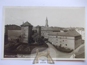 Prudnik, Neustadt, street, 1935