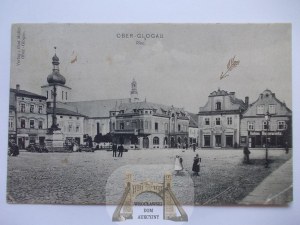 Glogowek, Oberglogau, Market Square, 1906