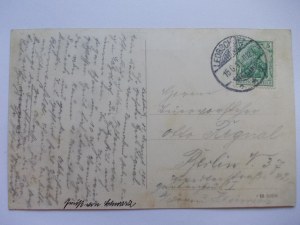 Glubczyce, Leobschutz, Wallstrasse, 1911